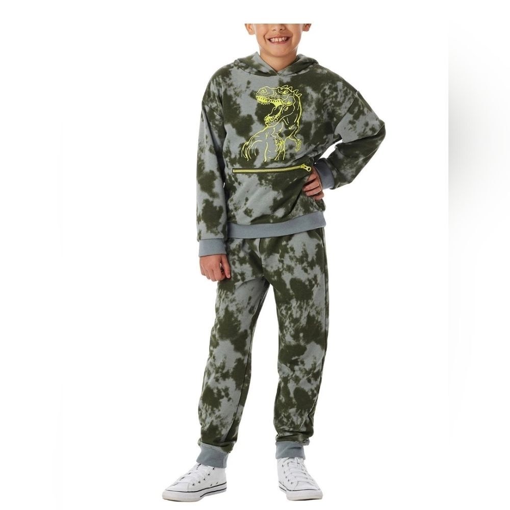 Member's Mark Boys 2-Piece Relaxed Fit French Terry Hoodie & Jogger Set 7 8